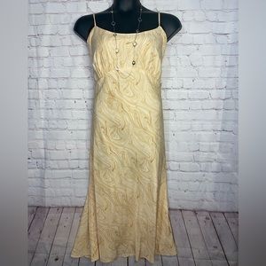 Gold Swirl Dress